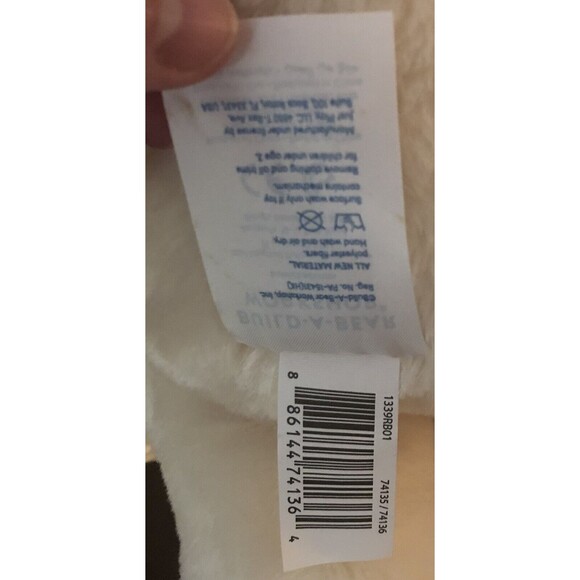 Build A Bear National Teddy Bear Day 2019 Cream Colored Teddy Bear 15" BAB - Picture 8 of 10